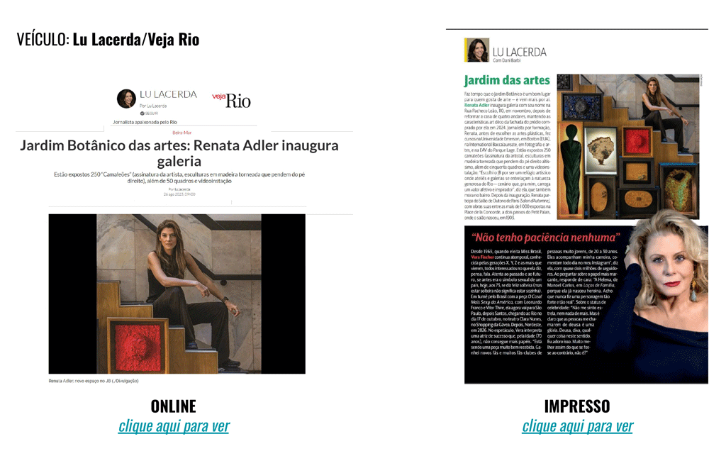 Clipping Renata Adler Arte